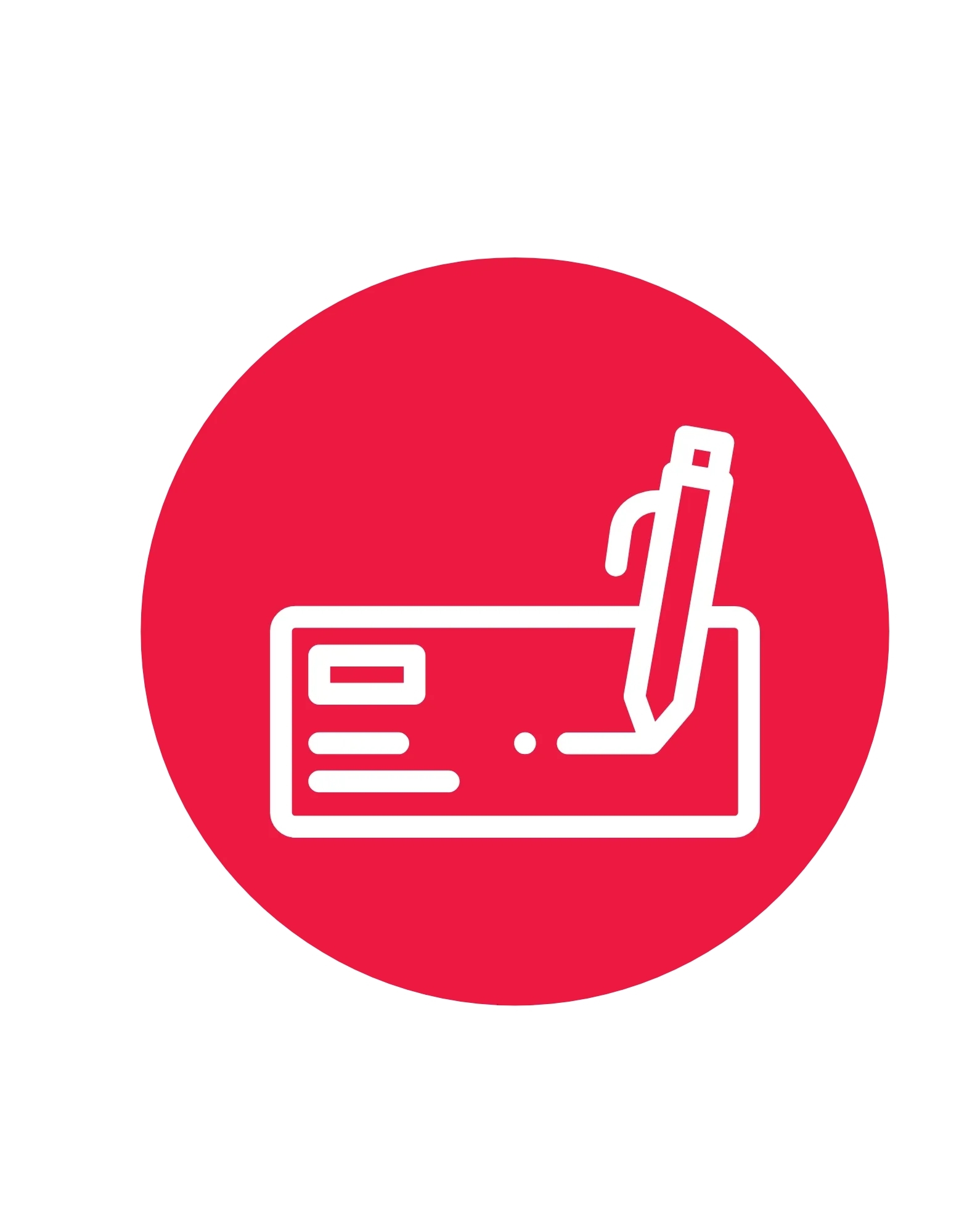 Order checks icon