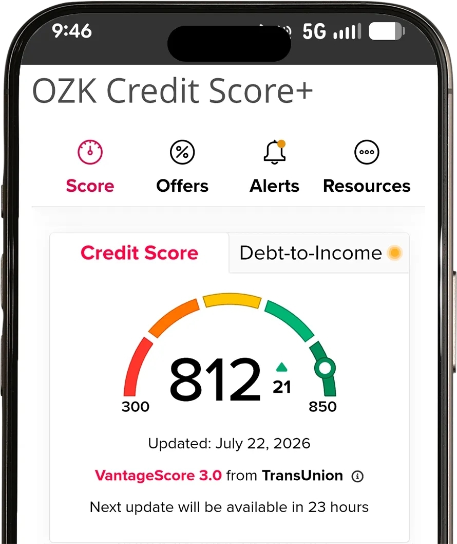 Phone with 812 credit score rating